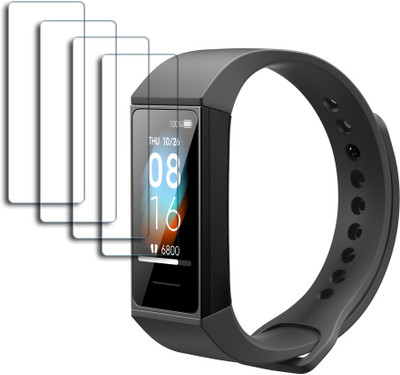 ARBAN Edge To Edge Tempered Glass for Mi Smart Band 4C 1.08 inch SMARTWATCH SCREEN GUARD(Pack of 4)