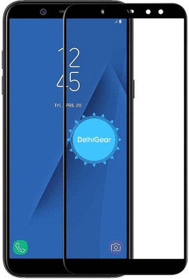 Obstinate Edge To Edge Tempered Glass for Samsung Galaxy A6 Plus, 11D Glass(Pack of 1)