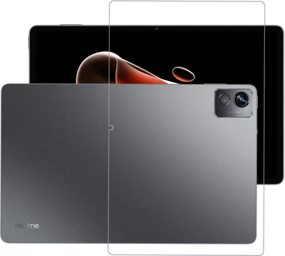 A-Allin1 Edge To Edge Tempered Glass for realme Pad X Tab 11inch, Slim 9H Hard 2.5D with Full Installation Kit(Pack of 1)