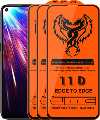 Forego Edge To Edge Tempered Glass for Vivo Z1 Pro(Pack of 3)