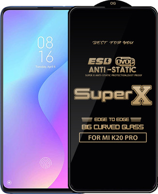 Qyist Edge To Edge Tempered Glass for Mi K20 Pro(Pack of 1)