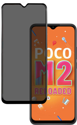 GLOBAL NOMAD Edge To Edge Tempered Glass for POCO M2 Reloaded(Pack of 1)