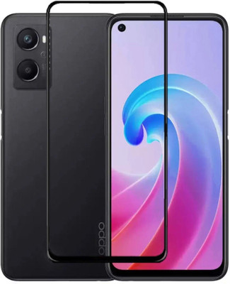 RCHJV Edge To Edge Tempered Glass for Oppo A96(Pack of 1)