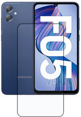 VISHRN Edge To Edge Tempered Glass for SAMSUNG Galaxy F05, Galaxy F05(Pack of 1)