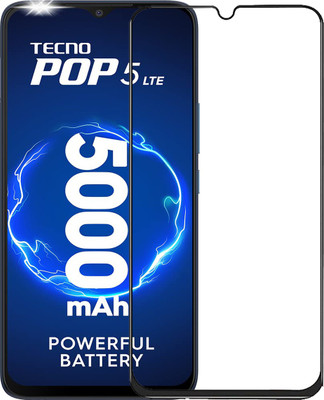 NKCASE Edge To Edge Tempered Glass for Tecno Pop 5 LTE(Pack of 1)