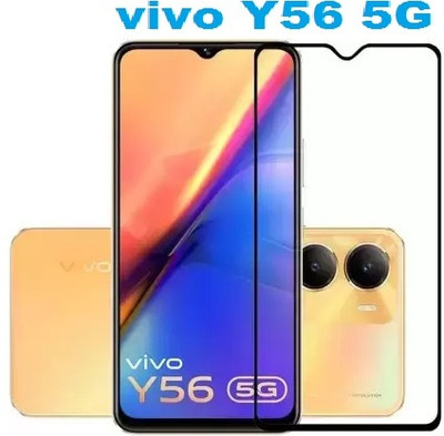 BRENZZ Tempered Glass Guard for Vivo Y56 5G, VIVO Y56 5G(Pack of 1)