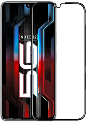 HIE POWER Edge To Edge Tempered Glass for Infinix Note 12 5G [9H-Hardness-Quality](Pack of 1)