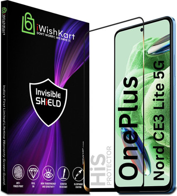 iWishKart Edge To Edge Tempered Glass for OnePlus Nord CE 3 Lite 5G, OnePlus Nord CE 3 Lite, Nord CE 3 Lite, nord ce3 lite(Pack of 1)