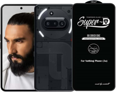 Bigil Edge To Edge Tempered Glass for Nothig Phone 3a 5g(Pack of 1)