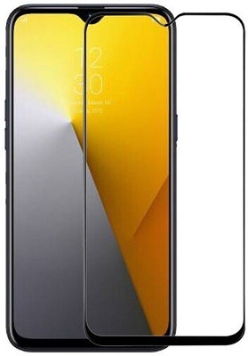 KARTRAY Edge To Edge Tempered Glass for Realme 3i(Pack of 1)