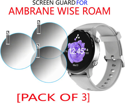YCHROZE Edge To Edge Tempered Glass for AMBRANE WISE ROAM(Pack of 3)