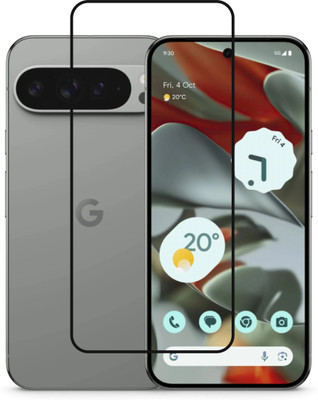 KC PRODUCTS Edge To Edge Tempered Glass for Google Pixel 9A 5G, ( 6.1 Inch ), with Easy Self Installation Kit(Pack of 1)