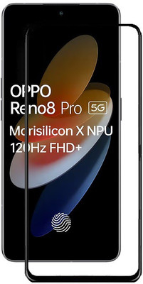 ROYALBASE Edge To Edge Tempered Glass for Oppo Reno 8 pro 5G(Pack of 1)