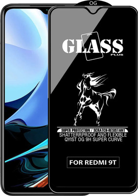 Qyist Edge To Edge Tempered Glass for REDMI 9T(Pack of 1)