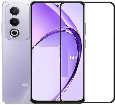 welldesign Edge To Edge Tempered Glass for Oppo K12x 5G(Pack of 1)