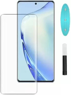 ROYALBASE Edge To Edge Tempered Glass for VIVO Y400 PRO 5G [UV](Pack of 1)