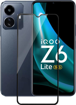 Flipkart SmartBuy Edge To Edge Tempered Glass for IQOO Z6 Lite 5G(Pack of 1)