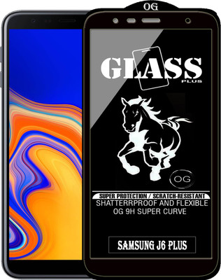 PFOAM Edge To Edge Tempered Glass for SAMSUNG GALAXY J6 PLUS(Pack of 1)