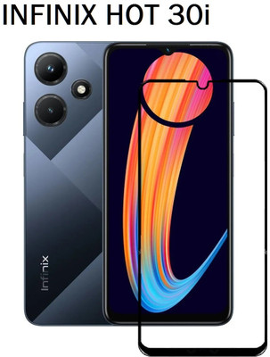 CASEHUNT Edge To Edge Tempered Glass for Infinix HOT 30i(Pack of 1)