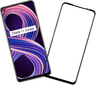 GLOBAL NOMAD Edge To Edge Tempered Glass for Realme 8 5G(Pack of 1)