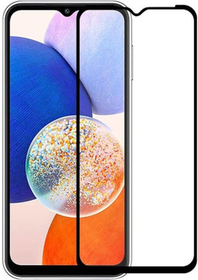 DMJHP Edge To Edge Tempered Glass for Samsung Galaxy A14 5G(Pack of 1)