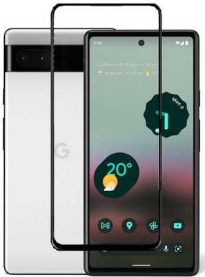 AB PRIME Edge To Edge Tempered Glass for Google Pixel 6a 5G, Google Pixel 6a, Pixel 6a(Pack of 1)
