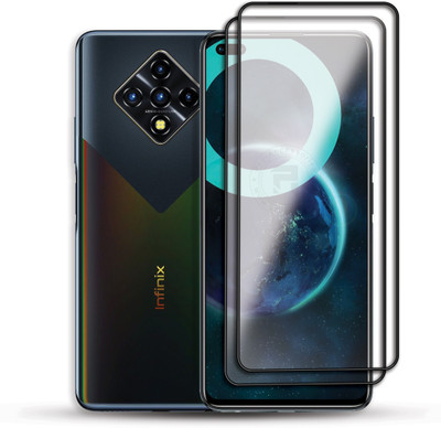 PROACCS Edge To Edge Tempered Glass for INFINIX ZERO 8I(Pack of 2)