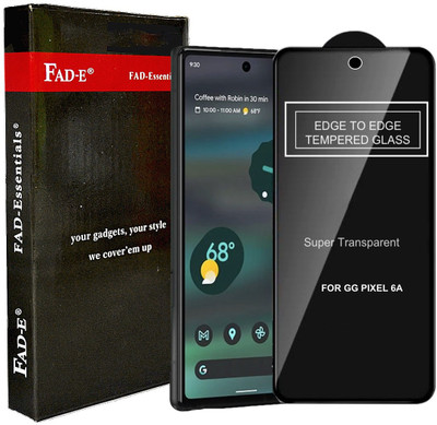 FAD-E Edge To Edge Tempered Glass for Google Pixel 6a(Pack of 1)