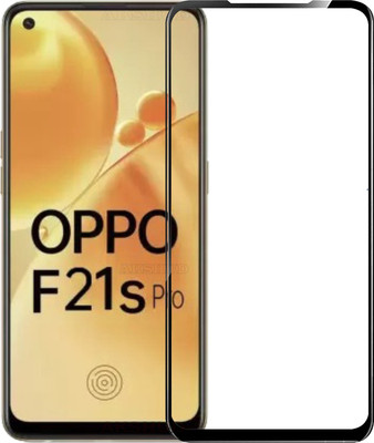 AKSHUD Edge To Edge Tempered Glass for OPPO F21s Pro, OPPO F21S Pro(Pack of 1)