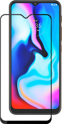 DMJHP Edge To Edge Tempered Glass for Moto G10 Power(Pack of 1)
