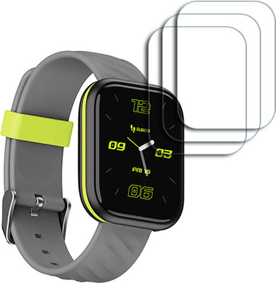 SOMTONE Edge To Edge Tempered Glass for boAt Xtend Sport 1.69 inch SMARTWATCH SCREEN GUARD(Pack of 3)