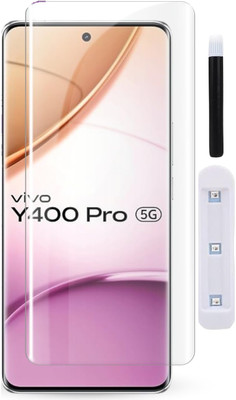 VALKAR Edge To Edge Tempered Glass for vivo Y400 Pro 5G(Pack of 1)