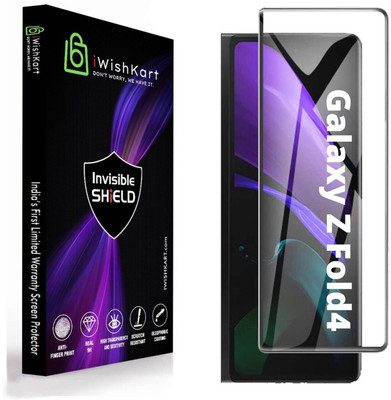 iWishKart Edge To Edge Tempered Glass for SAMSUNG Galaxy Z Fold4 5G, SAMSUNG Galaxy Z Fold4, SAMSUNG Z Fold4, SAMSUNG Z Fold4 5G, Military grade Edge to Edge gorilla glass(Pack of 1)