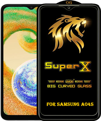 PFOAM Edge To Edge Tempered Glass for SAMSUNG GALAXY A04S(Pack of 1)