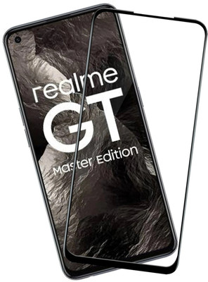 VAlight Edge To Edge Tempered Glass for realme GT Master Edition, Premium Tempered glass with Self Installation Guide - Wet & Dry wipes(Pack of 1)