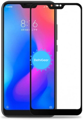 Resolute Edge To Edge Tempered Glass for Mi Redmi 6 pro, 11D Glass(Pack of 1)