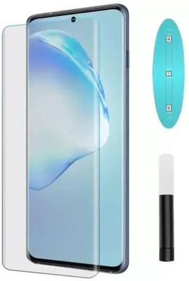 BeePlus Edge To Edge Tempered Glass for Realme 10 Pro Plus 5g, Primium Quality Curved UV Glass(Pack of 1)