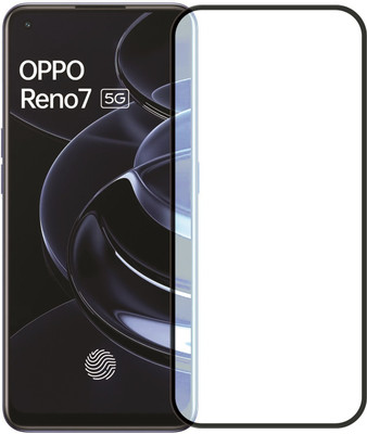 GLOBAL NOMAD Edge To Edge Tempered Glass for OPPO Reno7 5G(Pack of 1)