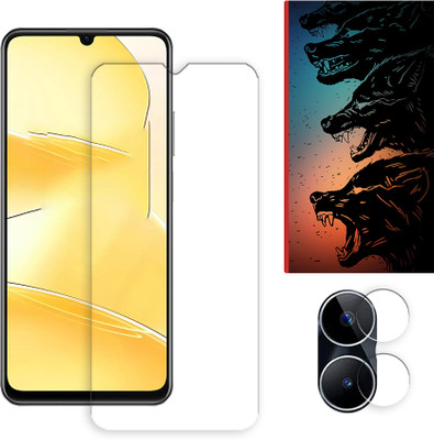 SOMTONE Edge To Edge Tempered Glass for Realme Narzo N53 4G Tempered Glass Screen Protector | Anti-Scratch | Edge to Edge Full Coverage | 9H Hardness ( 1 FRONT SCREEN GUARD + 1 CAMERA LENS PROTECTOR + 1 FREE BACK EMBOSSED SKIN061 )(Pack of 1) SOMTONE Edge To Edge Tempered Glass for Realme Narzo N53 4G Tempered Glass Screen Protector | Anti-Scratch | Edge to Edge Full Coverage | 9H Hardness ( 1 FRONT SCREEN GUARD + 1 CAMERA LENS PROTECTOR + 1 FREE BACK EMBOSSED SKIN061 )(Pack of 1)