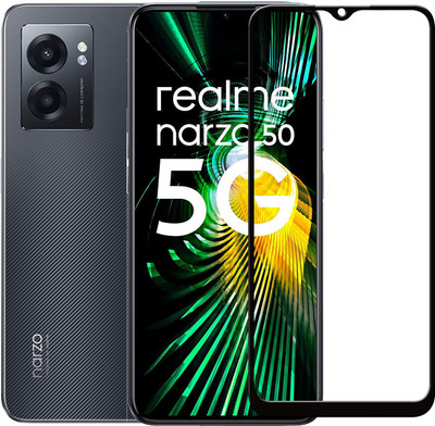 SEVEN7STAR Edge To Edge Tempered Glass for Realme Narzo 50 5G(Pack of 1)