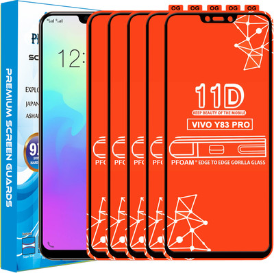 PFOAM Edge To Edge Tempered Glass for VIVO Y83 PRO(Pack of 5)
