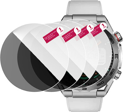HIDEOUS Edge To Edge Tempered Glass for Haylou Watch R8(Pack of 4)