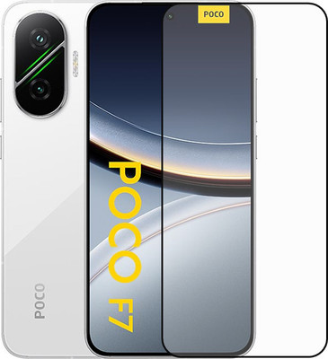 NEXZONE Edge To Edge Tempered Glass for POCO F7 5G(Pack of 1)