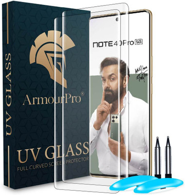 ArmourPro Edge To Edge Tempered Glass for Infinix Note 40 Pro 5G, Infinix Note 40 Pro, Infinix Note 40 Pro Plus 5G, Infinix Note 40 Pro Plus, Infinix Note 40 Pro + 5G, Infinix Note 40 Pro +(Pack of 2)