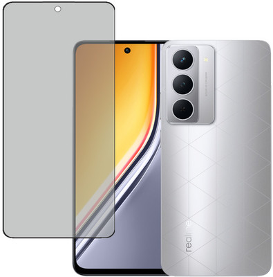 KARTRAY Edge To Edge Tempered Glass for Realme P3x 5G, Privacy Glass(Pack of 1)