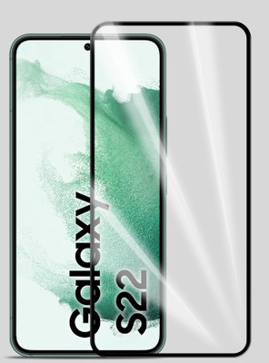 HUPSHY Edge To Edge Tempered Glass for SAMSUNG Galaxy S22 5G(Pack of 1)