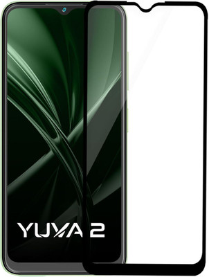 GLOBAL NOMAD Edge To Edge Tempered Glass for LAVA Yuva 2(Pack of 1)