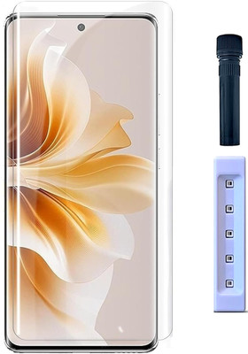 PARANDIV Edge To Edge Tempered Glass for Branded High Quality UV Tempered For Vivo Y300 Plus 5G, And Easy Installation Kit(Pack of 1)