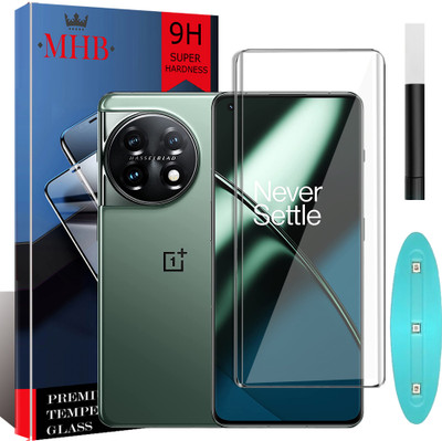 MHB Edge To Edge Tempered Glass for Oneplus 11 Pro(Pack of 1)