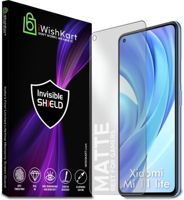 iWishKart Edge To Edge Tempered Glass for MI 11 lite 5G , Xiaomi MI 11 lite 5G(Pack of 1)